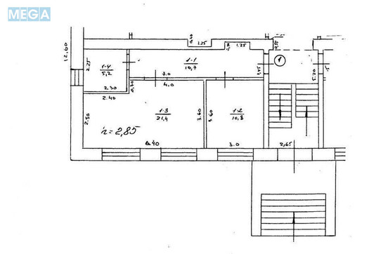 Продаж 2 кімнатної квартири (51/?/21), 2 пов. 4 пов. будинку, <a class="location-link" href="/shpola/" title="Недвижимость Шпола">Шпола</a>, Слобідська, 108а (изображение 11)