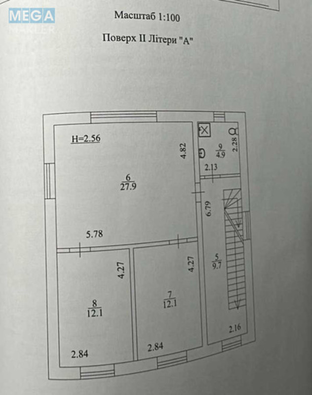 Продаж дома, 3&nbsp;поверху, 202&nbsp;кв.м, 6&nbsp;кімнат, ділянка 38&nbsp;соток, <a class="location-link" href="/krushinka/" title="Недвижимость Крушинка">Крушинка</a>, Киевская (изображение 16)