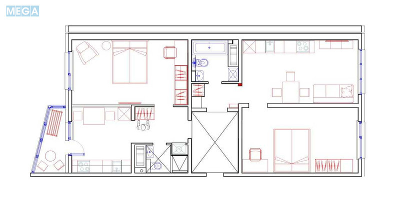 Новобудова, 25 поверхів, <a class="location-link" href="/kiev/" title="Недвижимость Київ">Київ</a>, <a class="location-link" href="/kiev/darnickij/" title="Недвижимость Дарницький район">Дарницький р-н</a>, Петра Григоренка просп. (изображение 2)