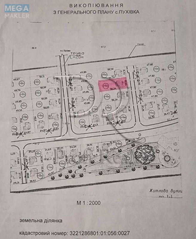 Продажа участка, 10&nbsp;соток, участок под жилую застройку, <a class="location-link" href="/puhovka/" title="Недвижимость Пухівка">Пухівка</a>, Магістральна вулиця (изображение 2)