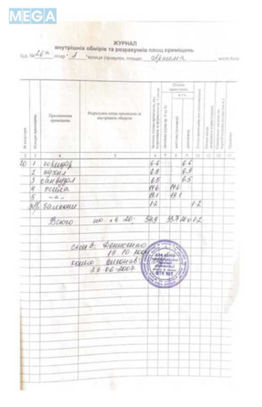 Продаж 2 кімнатної квартири (54,9/33/6,9), 4 пов. 6 пов. будинку, <a class="location-link" href="/kiev/" title="Недвижимость Київ">Київ</a>, <a class="location-link" href="/kiev/shevchenkovskij/" title="Недвижимость Шевченківський район">Шевченківський р-н</a>, Січових Стрільців вул., 26а (изображение 12)