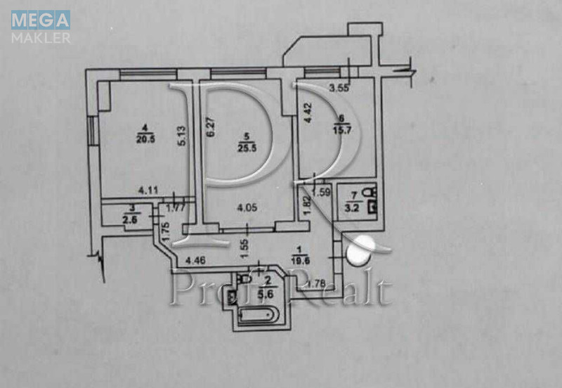 Продаж 2 кімнатної квартири (94/46/17), 10 пов. 24 пов. будинку, <a class="location-link" href="/kiev/" title="Недвижимость Київ">Київ</a>, <a class="location-link" href="/kiev/shevchenkovskij/" title="Недвижимость Шевченківський район">Шевченківський р-н</a>, Вячеслава Чорновола вул., 20 (изображение 21)