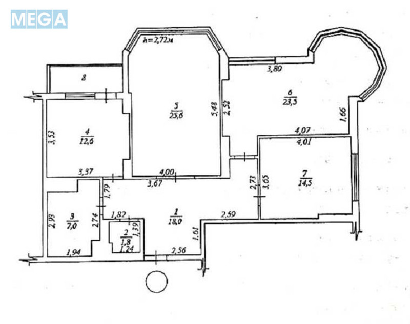 Продаж 3 кімнатної квартири (106,9/63,6/12,6), 10 пов. 27 пов. будинку, <a class="location-link" href="/kiev/" title="Недвижимость Київ">Київ</a>, <a class="location-link" href="/kiev/goloseevskij/" title="Недвижимость Голосіївський район">Голосіївський р-н</a>, Голосіївський просп., 95А (изображение 23)