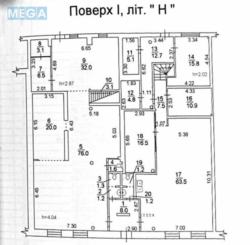 Оренда окремої будівлі/побудови, 400 кв.м, <a class="location-link" href="/kiev/" title="Недвижимость Київ">Київ</a>, <a class="location-link" href="/kiev/goloseevskij/" title="Недвижимость Голосіївський район">Голосіївський р-н</a>, Казимира Малевича ул., 68 (изображение 17)