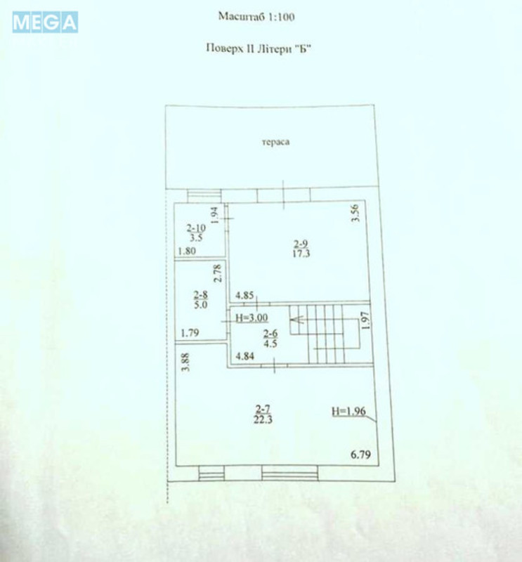 Продаж дома, 2 поверху, 129 кв.м, 3 кімнати, ділянка 3,30 сотки, <a class="location-link" href="/kiev/" title="Недвижимость Київ">Київ</a>, <a class="location-link" href="/kiev/svyatoshinskij/" title="Недвижимость Святошинський район">Святошинський р-н</a>, 23-а Садова вул. (изображение 19)