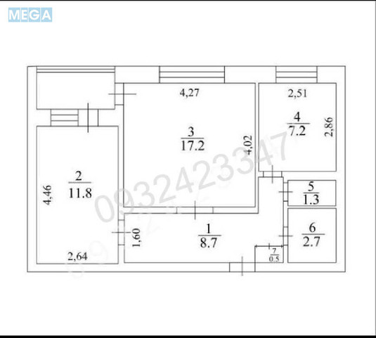 Продаж 2 кімнатної квартири (53/29/7), 1 пов. 9 пов. будинку, <a class="location-link" href="/kiev/" title="Недвижимость Київ">Київ</a>, <a class="location-link" href="/kiev/darnickij/" title="Недвижимость Дарницький район">Дарницький р-н</a>, Харьковское шоссе, 21/6 (изображение 2)