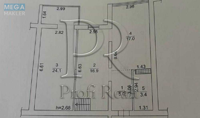 Продаж 2 кімнатної квартири (125/91/20), 4 пов. 5 пов. будинку, <a class="location-link" href="/zazimya/" title="Недвижимость Зазим'я">Зазим`я</a>, Київська вулиця, 10/3 (изображение 15)