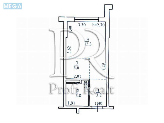 Продаж 1 кімнатної квартири (27/14/4), 14 пов. 25 пов. будинку, <a class="location-link" href="/kiev/" title="Недвижимость Київ">Київ</a>, <a class="location-link" href="/kiev/solomenskij/" title="Недвижимость Солом'янський район">Солом'янський р-н</a>, Польова вулиця, 73 (изображение 20)