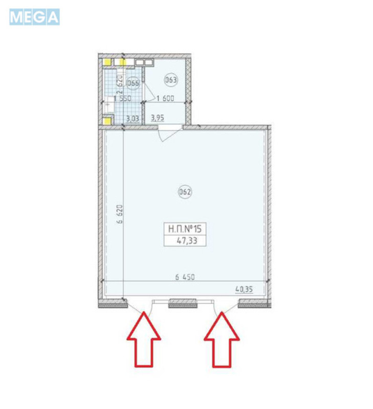 Продаж комерційної нерухомості, 48 кв.м, под магазин, <a class="location-link" href="/kiev/" title="Недвижимость Київ">Київ</a>, <a class="location-link" href="/kiev/goloseevskij/" title="Недвижимость Голосіївський район">Голосіївський р-н</a>, Михайла Максимовича вул., 26В (изображение 2)