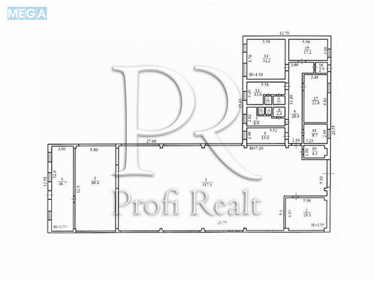 Продаж комерційної нерухомості, 611&nbsp;кв.м, под магазин, <a class="location-link" href="/borodyanka/" title="Недвижимость Бородянка">Бородянка</a>, Вокзальна вулиця (изображение 2)