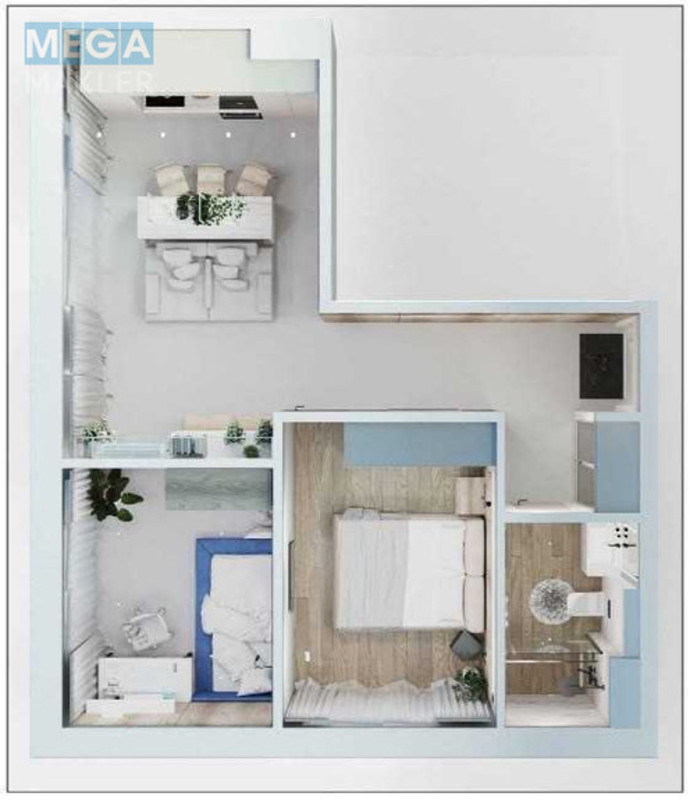 Продаж 2 кімнатної квартири (55/40/10), 2 пов. 3 пов. будинку, <a class="location-link" href="/kiev/" title="Недвижимость Київ">Київ</a>, <a class="location-link" href="/kiev/darnickij/" title="Недвижимость Дарницький район">Дарницький р-н</a>, Чехова вул., 15 (изображение 3)