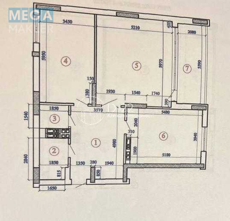 Продаж 2 кімнатної квартири (113/58/15), 25 пов. 27 пов. будинку, <a class="location-link" href="/kiev/" title="Недвижимость Київ">Київ</a>, <a class="location-link" href="/kiev/obolonskij/" title="Недвижимость Оболонський район">Оболонський р-н</a>, Юрія Кондратюка вулиця, 3 (изображение 15)