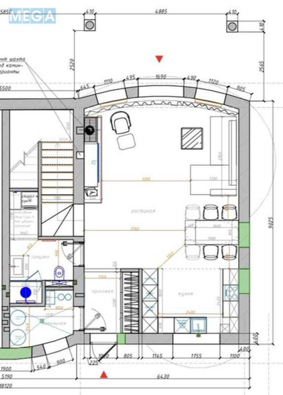 Продаж дома, 3 поверху, 225 кв.м, 5 кімнат, ділянка 6 соток, <a class="location-link" href="/kozin/" title="Недвижимость Козин">Козин</a>, Козацька, 44 (изображение 10)