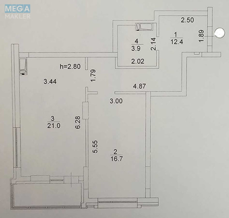 Продаж 1 кімнатної квартири (59/17/21), 4 пов. 24 пов. будинку, <a class="location-link" href="/kiev/" title="Недвижимость Київ">Київ</a>, <a class="location-link" href="/kiev/podolskij/" title="Недвижимость Подільський район">Подільський р-н</a>, Вишгородська вул., 45г (изображение 23)