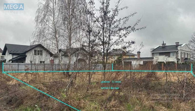 Продажа участка, 12 соток, участок под жилую застройку, <a class="location-link" href="/gatnoe/" title="Недвижимость Гатне">Гатне</a>, Пограничная (изображение 4)