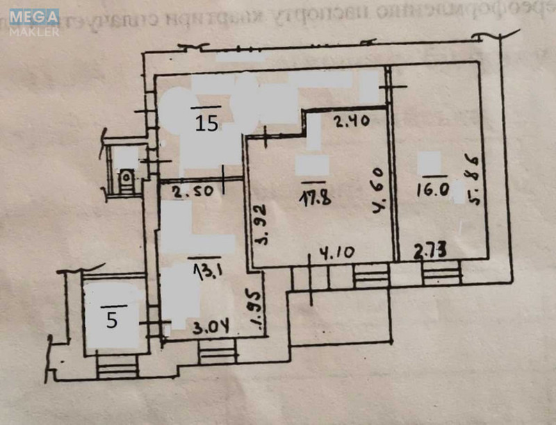 Продаж 2 кімнатної квартири (70/35/15), 3 пов. 4 пов. будинку, <a class="location-link" href="/kiev/" title="Недвижимость Київ">Київ</a>, <a class="location-link" href="/kiev/pecherskij/" title="Недвижимость Печерський район">Печерський р-н</a>, Велика Васильківська вул., 81 (изображение 12)