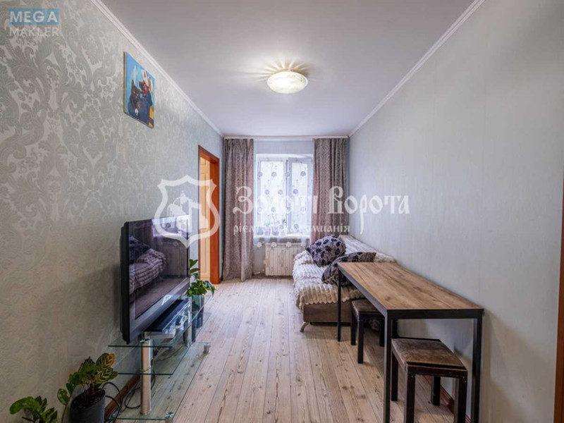 Продаж 2 кімнатної квартири (45,6/27/6), 6 пов. 9 пов. будинку, <a class="location-link" href="/kiev/" title="Недвижимость Київ">Київ</a>, <a class="location-link" href="/kiev/svyatoshinskij/" title="Недвижимость Святошинський район">Святошинський р-н</a>, Тулузи вул., 2/58 (изображение 2)