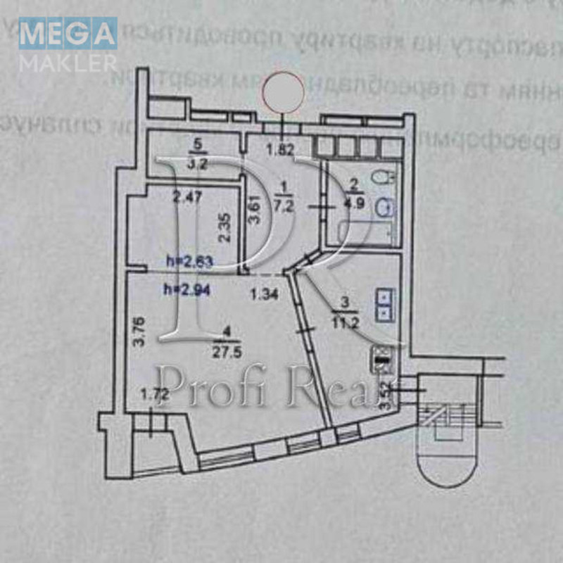 Продаж 1 кімнатної квартири (55/28/11), 9 пов. 25 пов. будинку, <a class="location-link" href="/kiev/" title="Недвижимость Київ">Київ</a>, <a class="location-link" href="/kiev/pecherskij/" title="Недвижимость Печерський район">Печерський р-н</a>, Євгена Коновальця вулиця, 36Б (изображение 14)