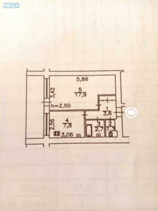 Продаж 1 кімнатної квартири (38/?/8), 4 пов. 9 пов. будинку, <a class="location-link" href="/kiev/" title="Недвижимость Київ">Київ</a>, <a class="location-link" href="/kiev/shevchenkovskij/" title="Недвижимость Шевченківський район">Шевченківський р-н</a>, Вильгельма Котарбинского ул. (изображение 2)