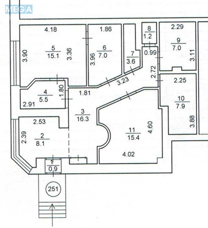 Оренда комерційної нерухомості, 88 кв.м, <a class="location-link" href="/kiev/" title="Недвижимость Київ">Київ</a>, <a class="location-link" href="/kiev/pecherskij/" title="Недвижимость Печерський район">Печерський р-н</a>, Евгения Коновальца ул., 32Г (изображение 11)