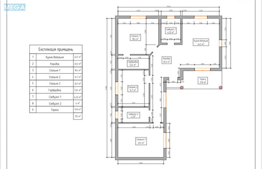 Продаж дома, 1&nbsp; поверх, 125&nbsp;кв.м, 4&nbsp;кімнати, ділянка 5&nbsp;соток, <a class="location-link" href="/vorzel/" title="Недвижимость Ворзель">Ворзель</a>, Дністровська (изображение 14)