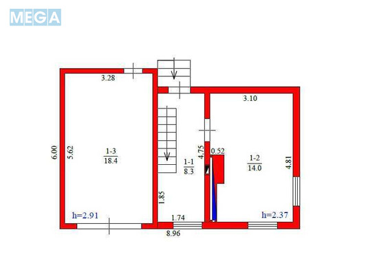 Продаж дома, 2&nbsp;поверху, 78,70&nbsp;кв.м, 3&nbsp;кімнати, ділянка 4,50&nbsp;сотки, <a class="location-link" href="/kiev/" title="Недвижимость Київ">Київ</a>, <a class="location-link" href="/kiev/darnickij/" title="Недвижимость Дарницький район">Дарницький р-н</a>, 123-а Садова вул. (изображение 18)