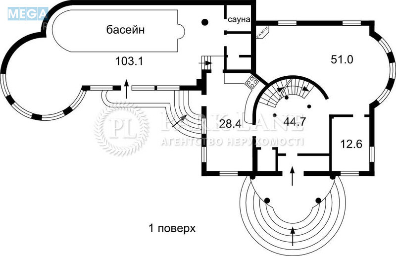 Продаж дома, 3 поверху, 700 кв.м, 6 кімнат, ділянка 15 соток, <a class="location-link" href="/kiev/" title="Недвижимость Київ">Київ</a>, <a class="location-link" href="/kiev/darnickij/" title="Недвижимость Дарницький район">Дарницький р-н</a>, Бортницкая ул. (изображение 3)