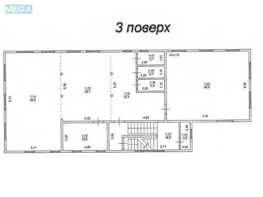 Продаж комерційної нерухомості, 686&nbsp;кв.м, под офис, <a class="location-link" href="/kiev/" title="Недвижимость Київ">Київ</a>, <a class="location-link" href="/kiev/pecherskij/" title="Недвижимость Печерський район">Печерський р-н</a>, Дружби Народів бульв., 26/1 (изображение 18)