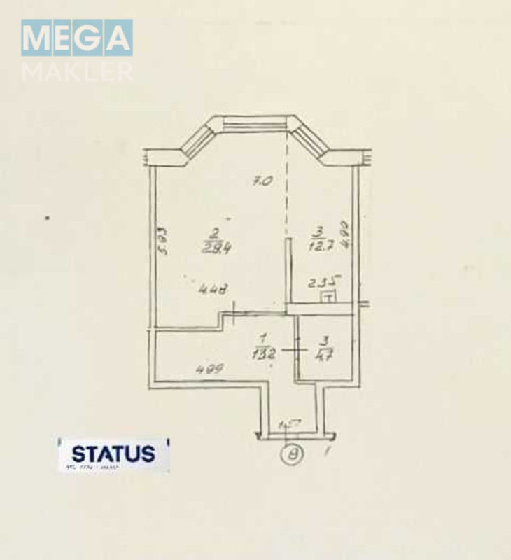 Продаж 1 кімнатної квартири (59/23/20), 4 пов. 6 пов. будинку, <a class="location-link" href="/kiev/" title="Недвижимость Київ">Київ</a>, <a class="location-link" href="/kiev/podolskij/" title="Недвижимость Подільський район">Подільський р-н</a>, Межигірська вул., 28 (изображение 18)