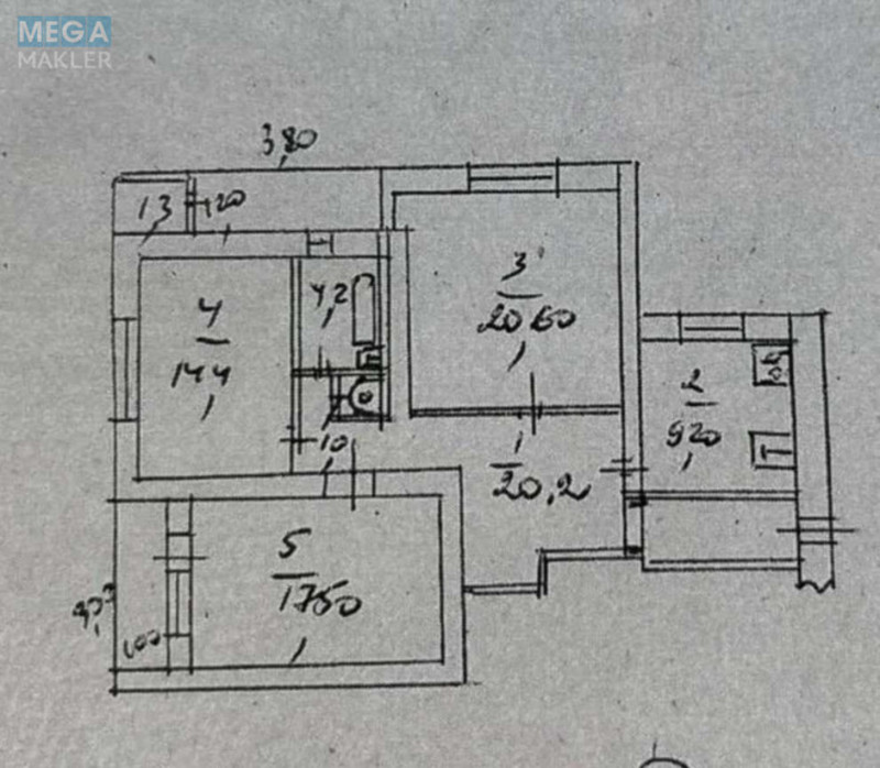 Продаж 3 кімнатної квартири (92/56/10), 9 пов. 14 пов. будинку, <a class="location-link" href="/kiev/" title="Недвижимость Київ">Київ</a>, <a class="location-link" href="/kiev/shevchenkovskij/" title="Недвижимость Шевченківський район">Шевченківський р-н</a>, Тургеневская ул., 29-33 (изображение 8)
