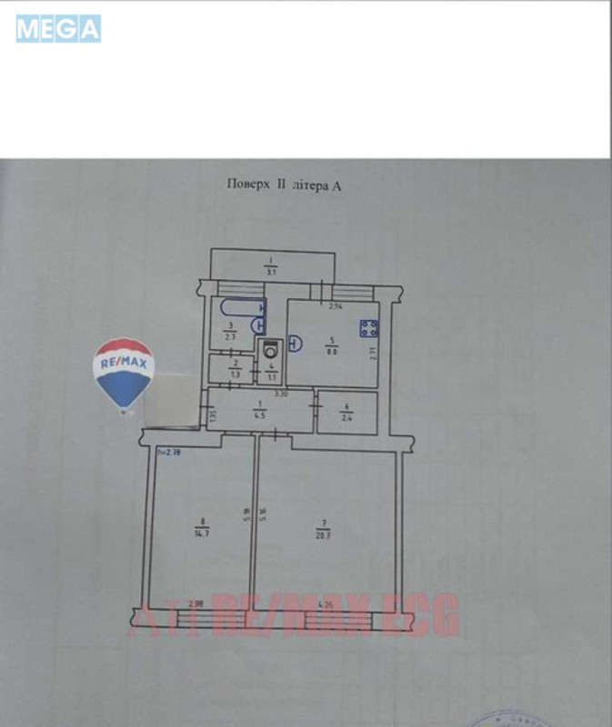 Продаж 2 кімнатної квартири (58,5/35/8), 2 пов. 5 пов. будинку, <a class="location-link" href="/kiev/" title="Недвижимость Київ">Київ</a>, <a class="location-link" href="/kiev/shevchenkovskij/" title="Недвижимость Шевченківський район">Шевченківський р-н</a>, Володимира Винниченка вул. (изображение 2)