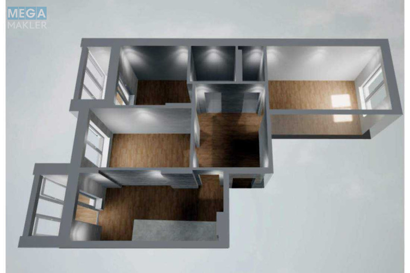 Продаж 3 кімнатної квартири (80/41/16), 8 пов. 25 пов. будинку, <a class="location-link" href="/kiev/" title="Недвижимость Київ">Київ</a>, <a class="location-link" href="/kiev/solomenskij/" title="Недвижимость Солом'янський район">Солом'янський р-н</a>, Кадетский Гай ул., 10 (изображение 8)