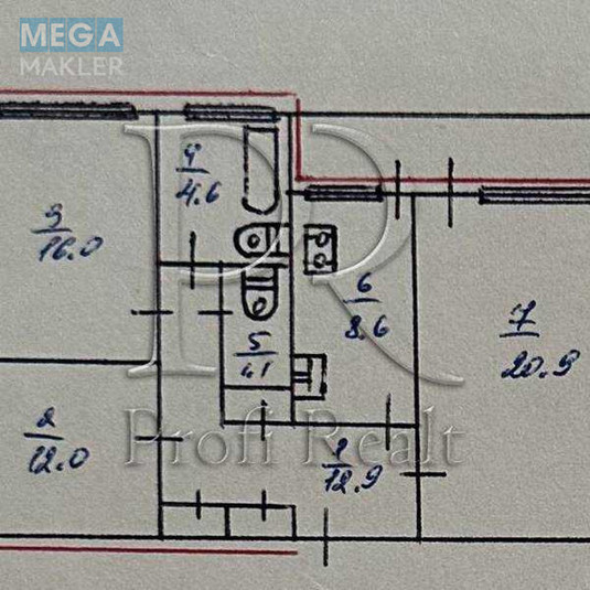 Продаж 3 кімнатної квартири (80/49/9), 10 пов. 12 пов. будинку, <a class="location-link" href="/kiev/" title="Недвижимость Київ">Київ</a>, <a class="location-link" href="/kiev/pecherskij/" title="Недвижимость Печерський район">Печерський р-н</a>, вулиця Михайла Омеляновича-Павленка, 11 (изображение 21)