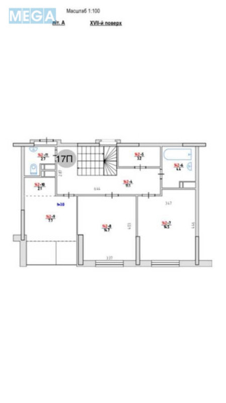 Продаж 3 кімнатної квартири (85/42/16), 16 пов. 17 пов. будинку, <a class="location-link" href="/kiev/" title="Недвижимость Київ">Київ</a>, <a class="location-link" href="/kiev/podolskij/" title="Недвижимость Подільський район">Подільський р-н</a>, Сергея Данченко вул., 32А (изображение 16)