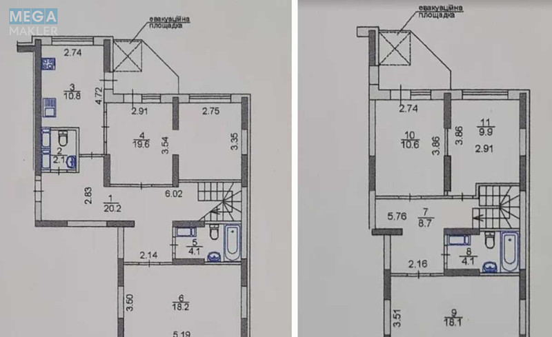 Продаж 5 кімнатної квартири (128/76/10), 9 пов. 10 пов. будинку, <a class="location-link" href="/kiev/" title="Недвижимость Київ">Київ</a>, <a class="location-link" href="/kiev/podolskij/" title="Недвижимость Подільський район">Подільський р-н</a>, Сергея Данченко вул., 32б (изображение 24)