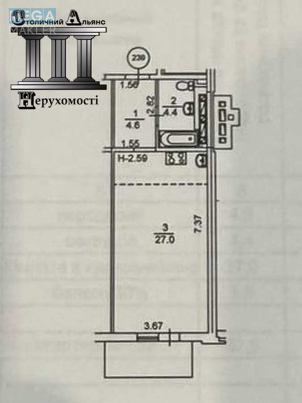 Новобудова, 16 поверхів, <a class="location-link" href="/kiev/" title="Недвижимость Київ">Київ</a>, <a class="location-link" href="/kiev/goloseevskij/" title="Недвижимость Голосіївський район">Голосіївський р-н</a>, Михайла Максимовича вул., 26Б (изображение 2)