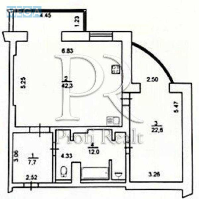 Продаж 2 кімнатної квартири (85/23/43), 17 пов. 24 пов. будинку, <a class="location-link" href="/kiev/" title="Недвижимость Київ">Київ</a>, <a class="location-link" href="/kiev/dneprovskij/" title="Недвижимость Дніпровський район">Дніпровський р-н</a>, Шамо Ігоря бульвар, 12 (изображение 21)