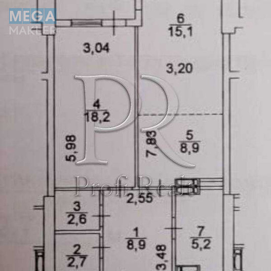Продаж 2 кімнатної квартири (66/33/15), 23 пов. 25 пов. будинку, <a class="location-link" href="/kiev/" title="Недвижимость Київ">Київ</a>, <a class="location-link" href="/kiev/goloseevskij/" title="Недвижимость Голосіївський район">Голосіївський р-н</a>, Голосіївський проспект, 95А (изображение 21)