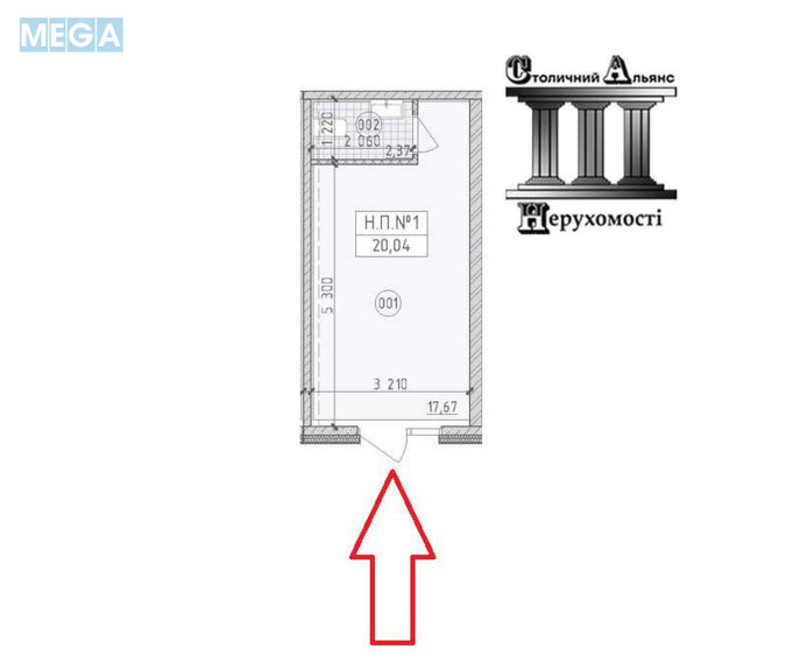 Оренда комерційної нерухомості, 20&nbsp;кв.м, под магазин, <a class="location-link" href="/kiev/" title="Недвижимость Київ">Київ</a>, <a class="location-link" href="/kiev/goloseevskij/" title="Недвижимость Голосіївський район">Голосіївський р-н</a>, Михайла Максимовича вул., 26В (изображение 2)