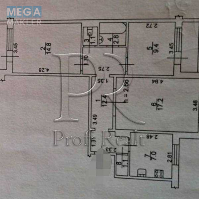 Продаж 3 кімнатної квартири (71/41/7), 6 пов. 9 пов. будинку, <a class="location-link" href="/kiev/" title="Недвижимость Київ">Київ</a>, <a class="location-link" href="/kiev/obolonskij/" title="Недвижимость Оболонський район">Оболонський р-н</a>, Героїв Дніпра вулиця, 7 (изображение 20)