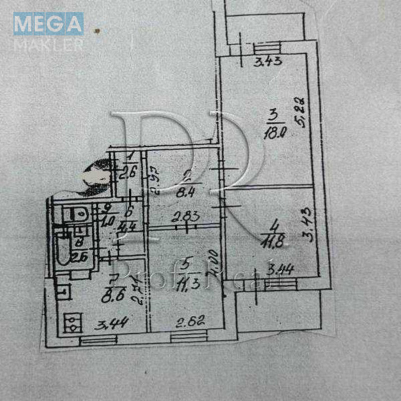 Продаж 3 кімнатної квартири (73/41/9), 5 пов. 9 пов. будинку, <a class="location-link" href="/kiev/" title="Недвижимость Київ">Київ</a>, <a class="location-link" href="/kiev/darnickij/" title="Недвижимость Дарницький район">Дарницький р-н</a>, Вербицького Архітектора вулиця, 28В (изображение 21)