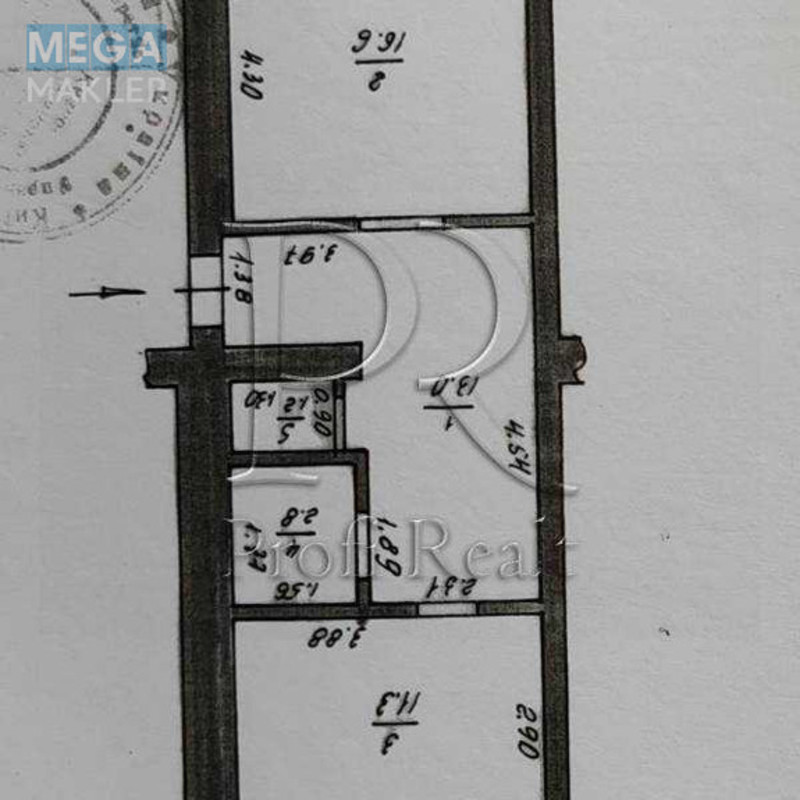 Продаж 1 кімнатної квартири (50/17/12), 4 пов. 5 пов. будинку, <a class="location-link" href="/petropavlovskaya-borshagovka/" title="Недвижимость Петропавлівська Борщагівка">Петропавлівська Борщагівка</a>, Шкільна вулиця, 27Б (изображение 18)