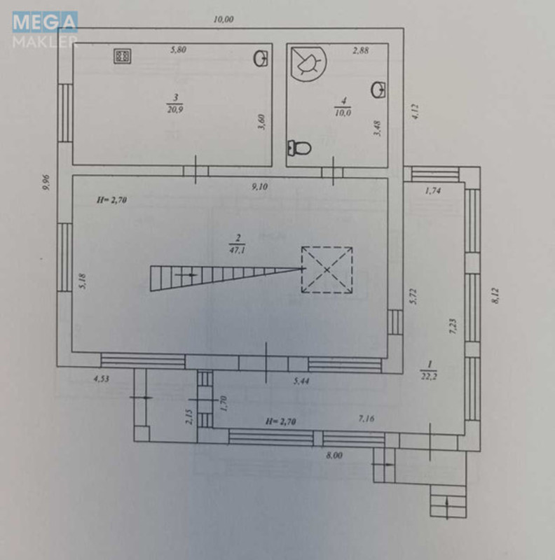 Продаж дома, 2&nbsp;поверху, 200&nbsp;кв.м, 4&nbsp;кімнати, ділянка 12&nbsp;соток, <a class="location-link" href="/kolonshina/" title="Недвижимость Колонщина">Колонщина</a>, Приозерна, 118 (изображение 24)