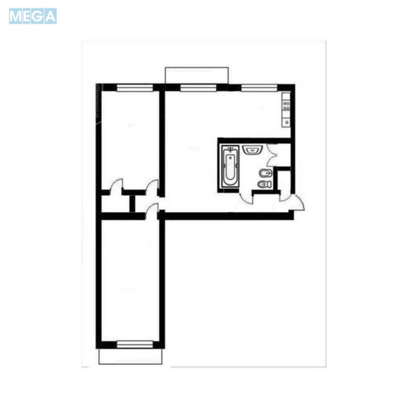 Продаж 3 кімнатної квартири (65/46/8), 2 пов. 9 пов. будинку, <a class="location-link" href="/kiev/" title="Недвижимость Київ">Київ</a>, <a class="location-link" href="/kiev/dneprovskij/" title="Недвижимость Дніпровський район">Дніпровський р-н</a>, Русановская Набережная ул., 22 (изображение 8)