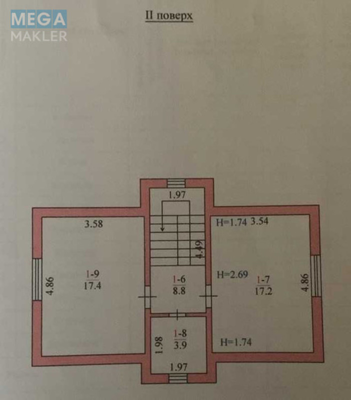 Продаж дома, 2 поверху, 138,50 кв.м, 3 кімнати, ділянка 7 соток, <a class="location-link" href="/vasilkov/" title="Недвижимость Васильків">Васильків</a>, Залізне (изображение 10)