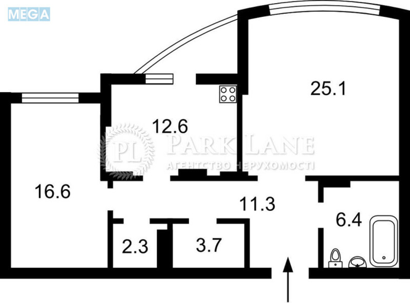 Продаж 2 кімнатної квартири (78,9/41,7/12,6), 9 пов. 16 пов. будинку, <a class="location-link" href="/kiev/" title="Недвижимость Київ">Київ</a>, <a class="location-link" href="/kiev/goloseevskij/" title="Недвижимость Голосіївський район">Голосіївський р-н</a>, Деміївська вул., 13 (изображение 25)