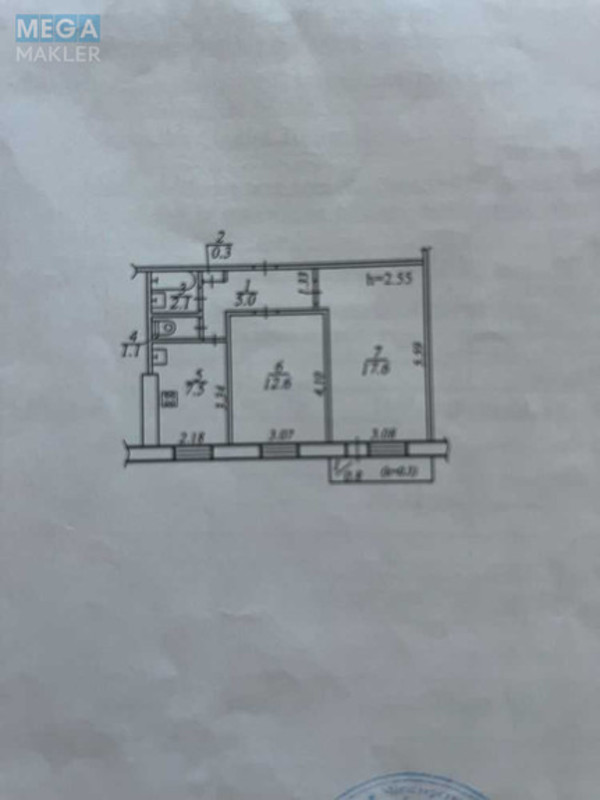 Продаж 2 кімнатної квартири (47/?/7), 7 пов. 9 пов. будинку, <a class="location-link" href="/dnepropetrovsk/" title="Недвижимость Дніпра">Дніпро</a>, Слобожанский проспект, 8/4 (изображение 13)