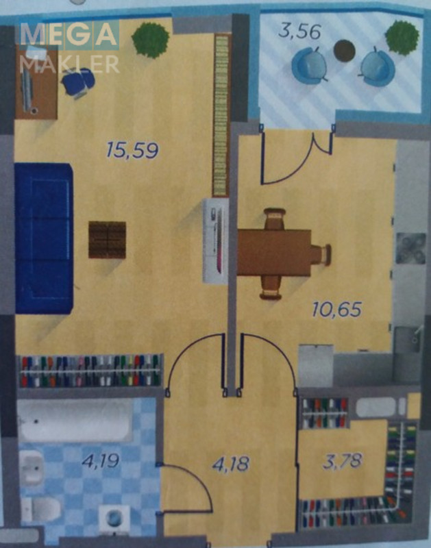 Новобудова &laquo;Ж/К Старт&raquo;, 26 поверхів, 3 кв. 2023 року, от собственника, <a class="location-link" href="/kiev/" title="Недвижимость Київ">Київ</a>, <a class="location-link" href="/kiev/shevchenkovskij/" title="Недвижимость Шевченківський район">Шевченківський р-н</a> ( <img src="https://megamakler.com.ua/metro/00ff00.gif" alt="" class="metro" /> м. Лукьяновская ) (изображение 5)
