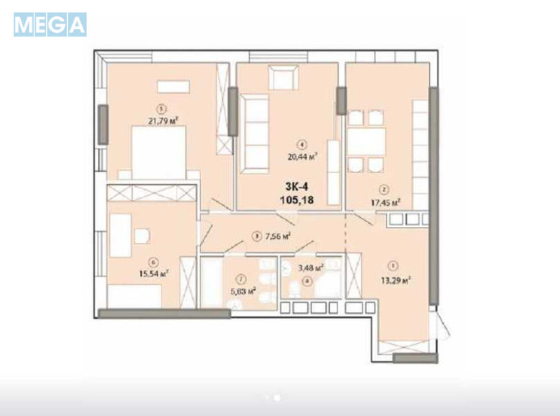 Новобудова, 25 поверхів, <a class="location-link" href="/kiev/" title="Недвижимость Київ">Київ</a>, <a class="location-link" href="/kiev/pecherskij/" title="Недвижимость Печерський район">Печерський р-н</a>, Звіринецька вул., 70а (изображение 7)
