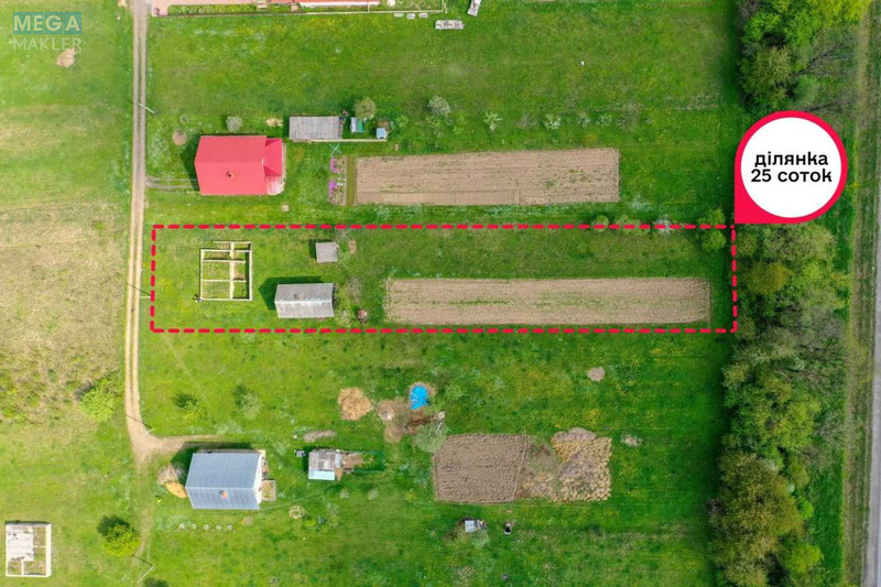 Продажа участка, 25 соток, участок под жилую застройку, <a class="location-link" href="/lyubincy/" title="Недвижимость Любінці">Любинці</a>, Молодіжна (изображение 4)